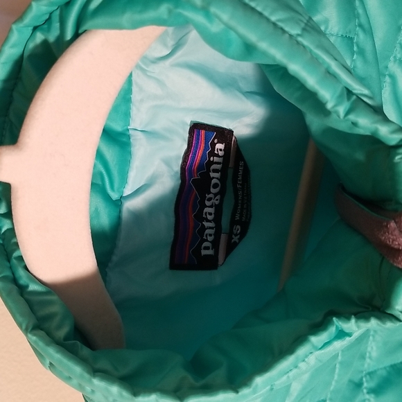 Patagonia Micro Puff XS Coat Mint Teal Blue Green - Picture 5 of 9